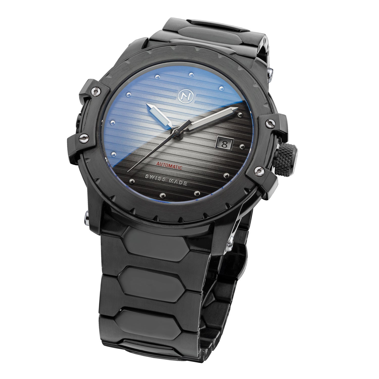 Nove Modena Automatic Black-TIME.SHOP