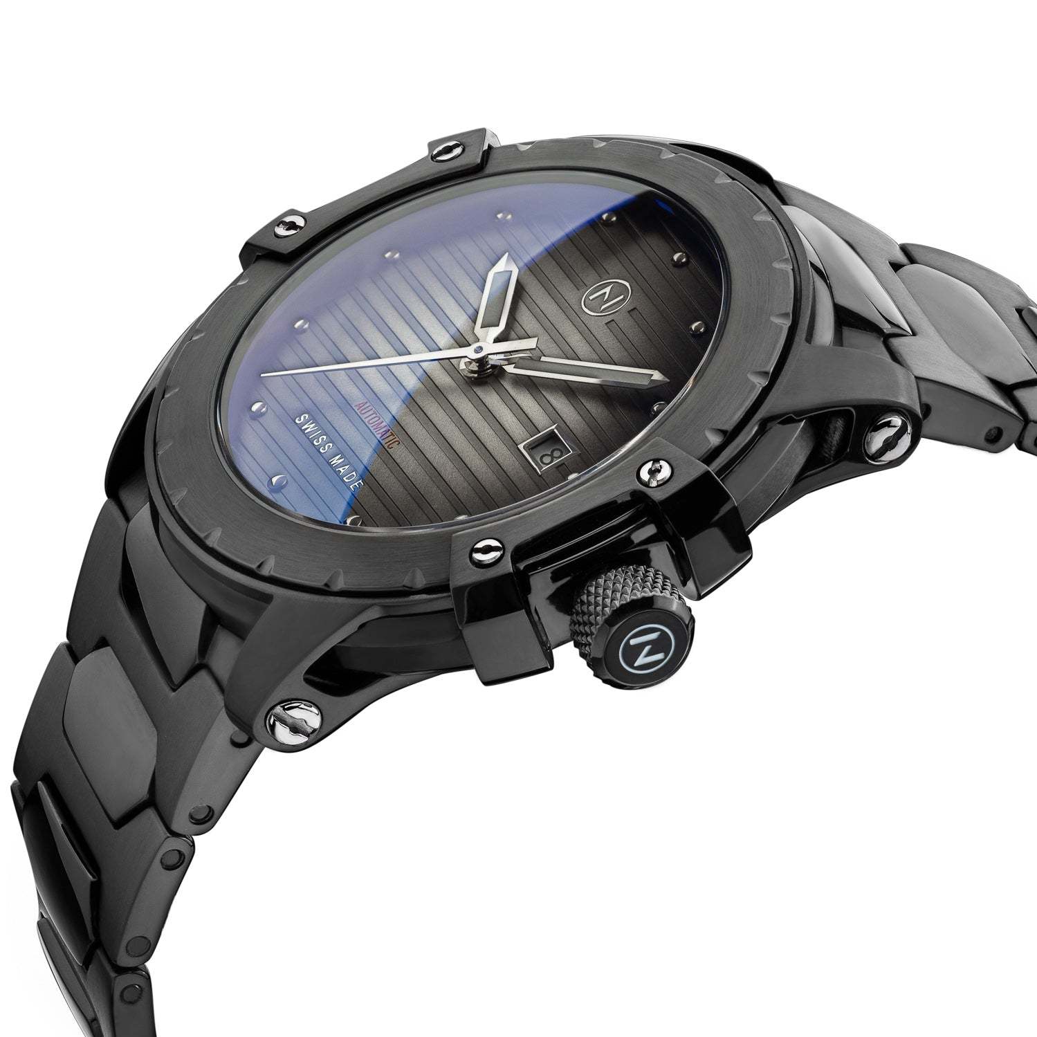 Nove Modena Automatic Black-TIME.SHOP