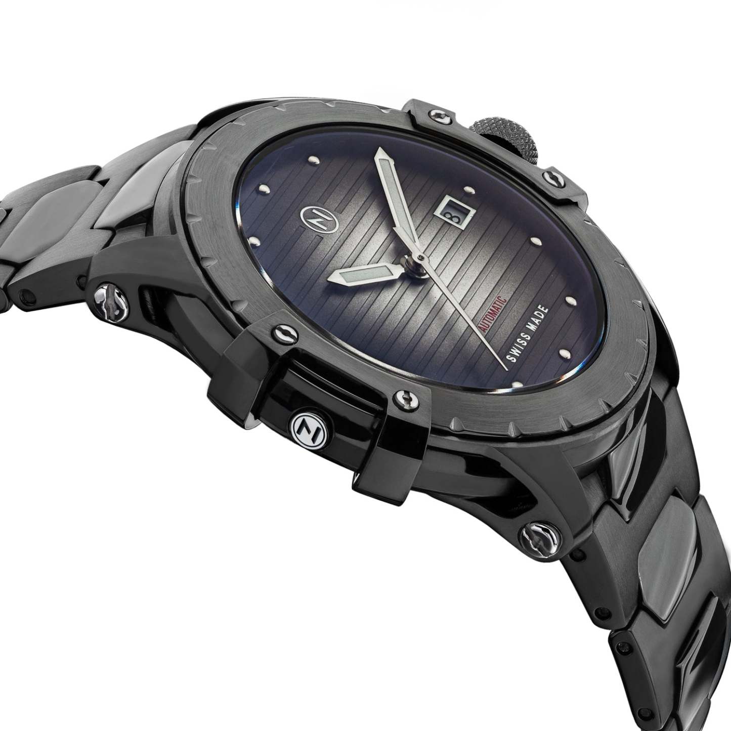 Nove Modena Automatic Black-TIME.SHOP