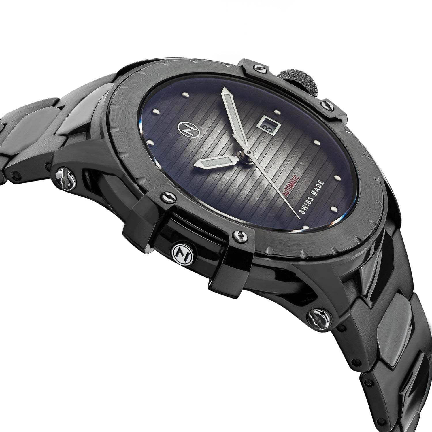 Nove Modena Automatic Black-TIME.SHOP