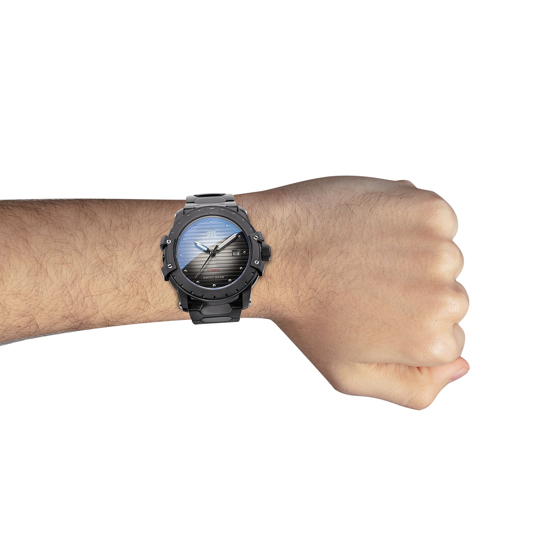 Nove Modena Automatic Black-TIME.SHOP