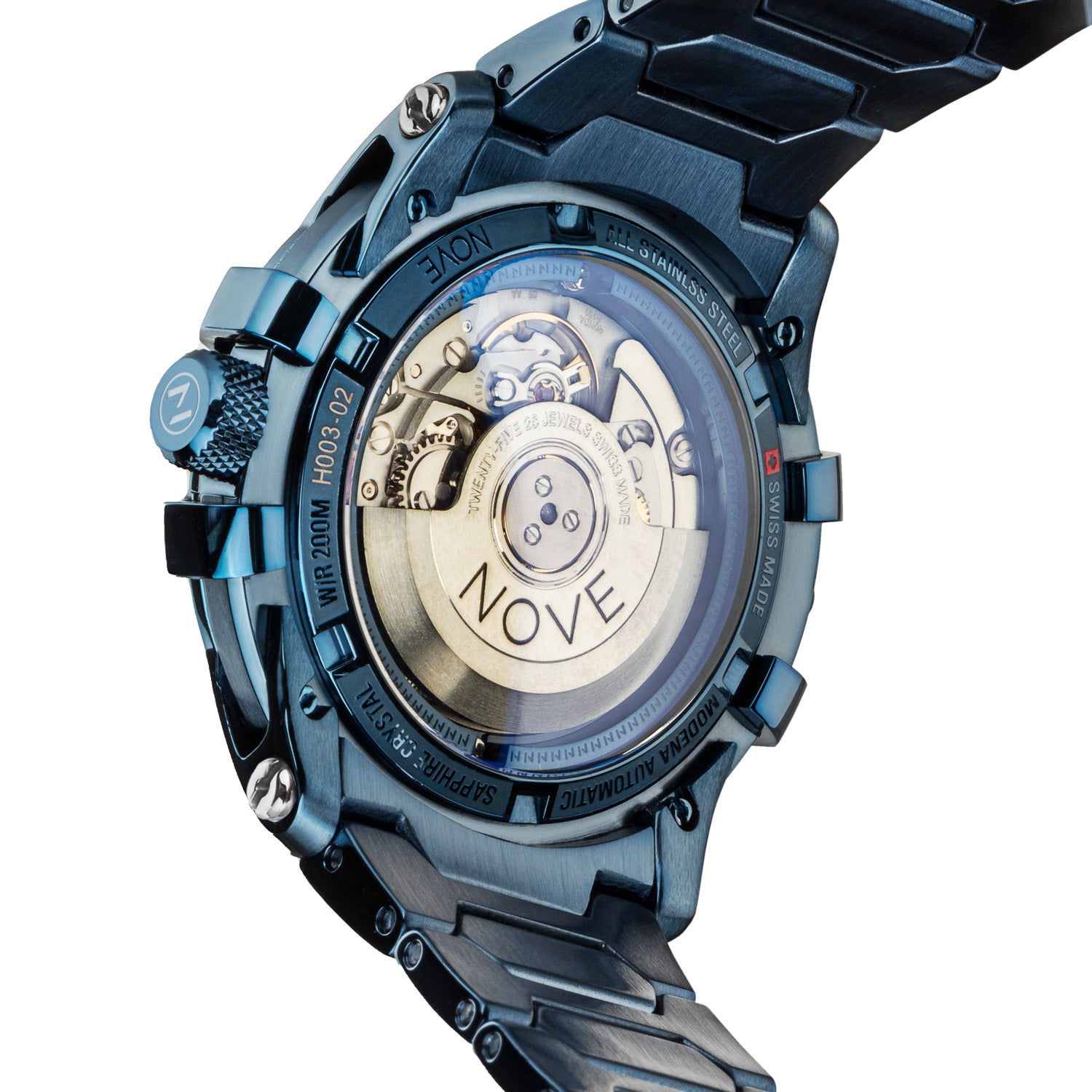 Nove Modena Automatic Blue-TIME.SHOP