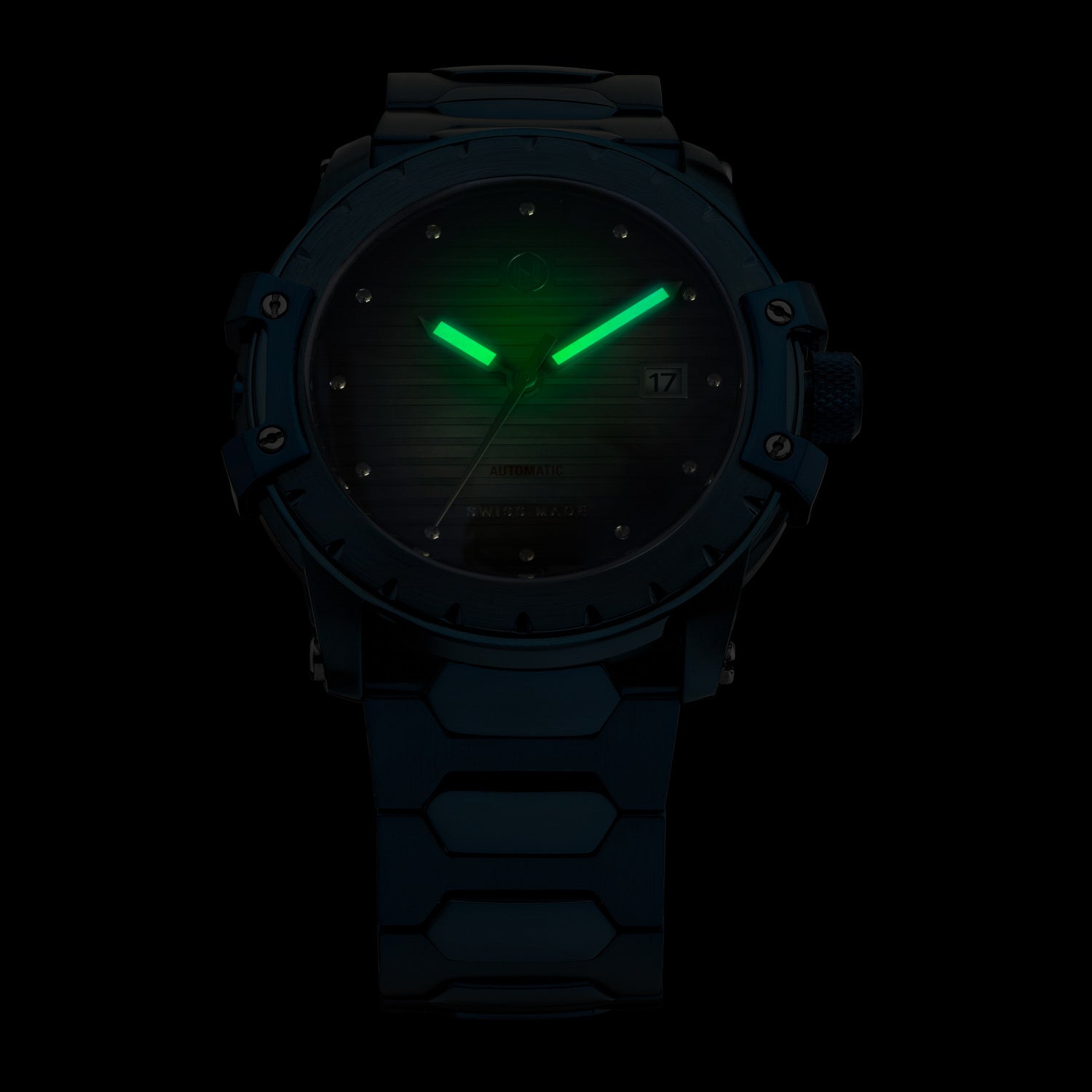 Nove Modena Automatic Blue-TIME.SHOP