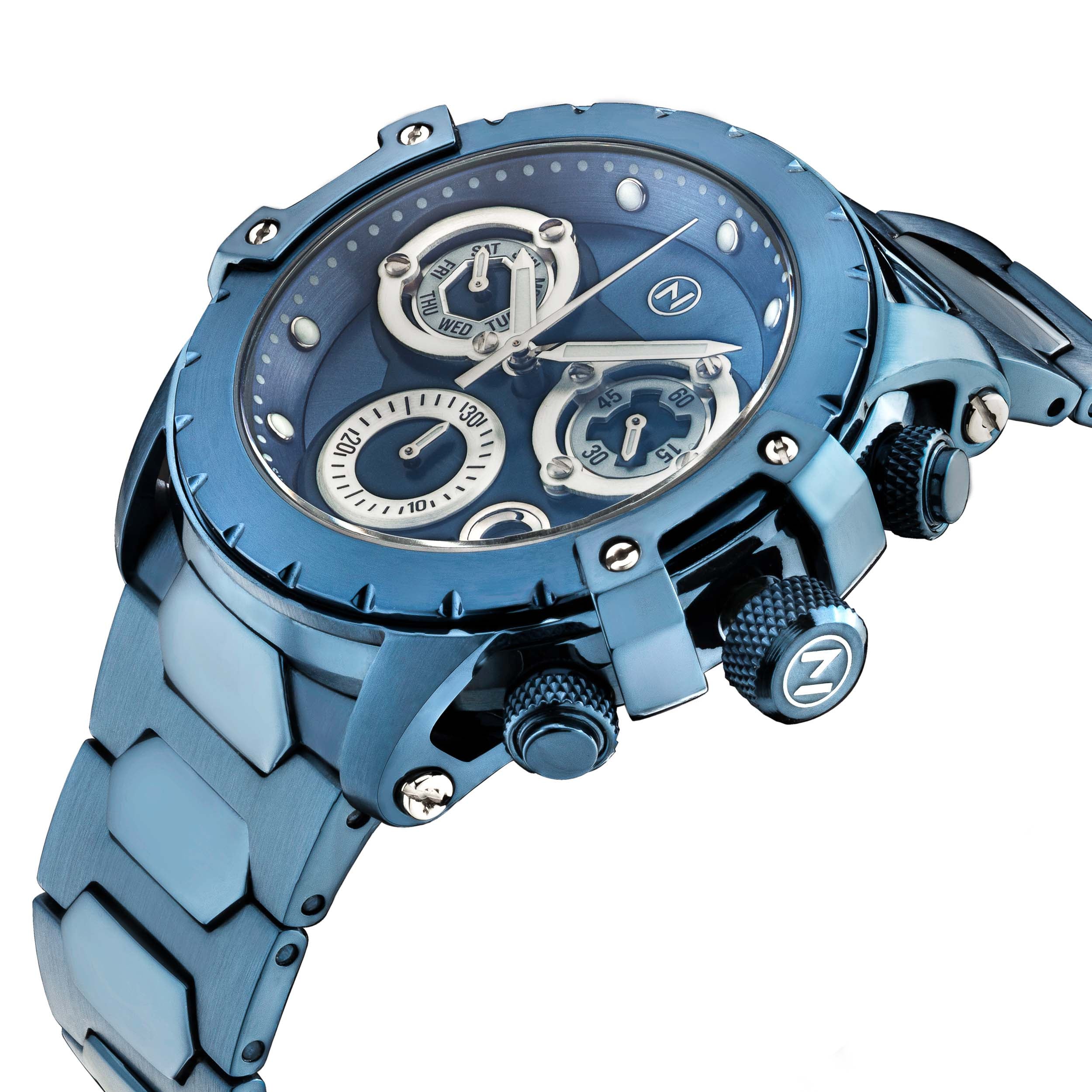 Nove Modena Chronograph Blue-TIME.SHOP