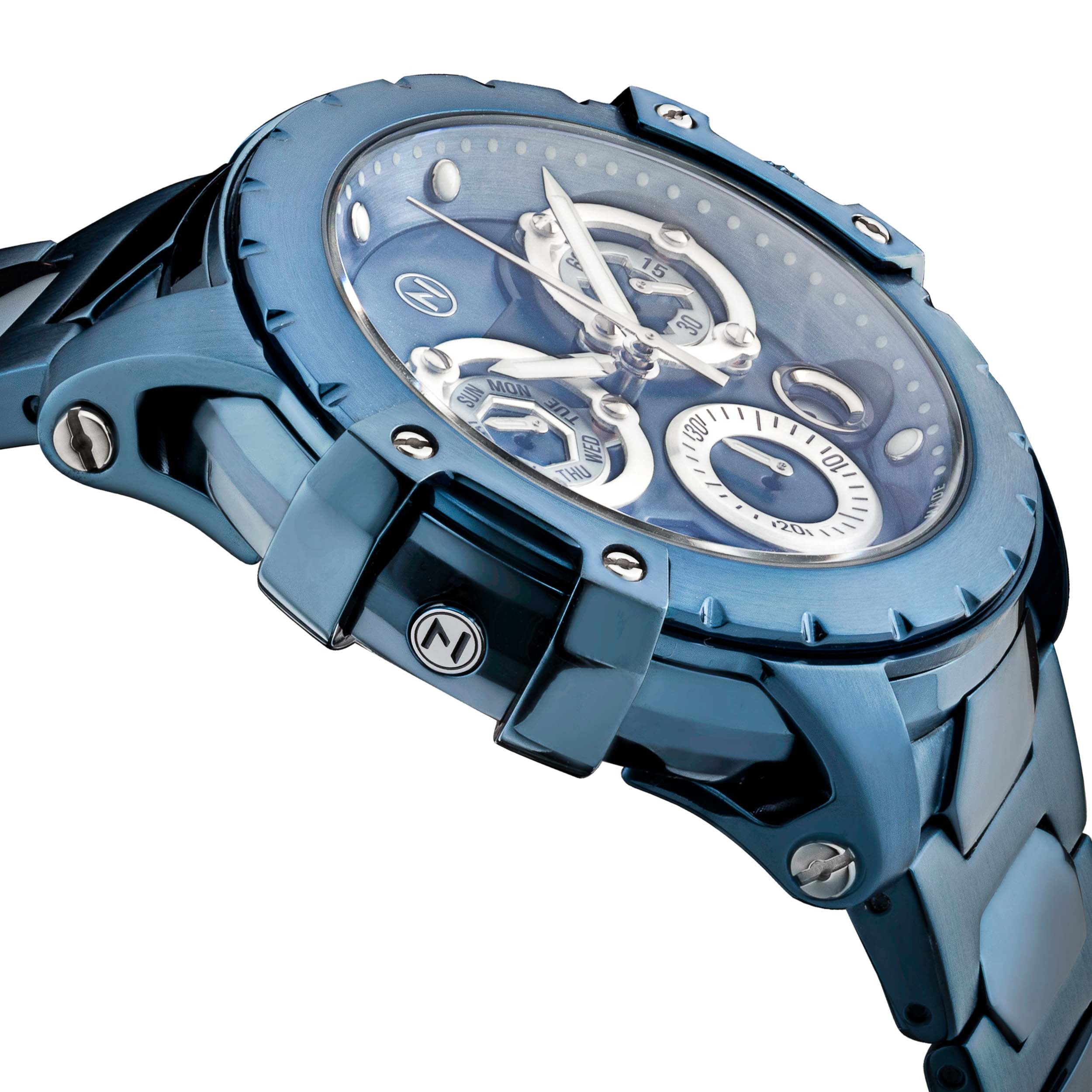 Nove Modena Chronograph Blue-TIME.SHOP
