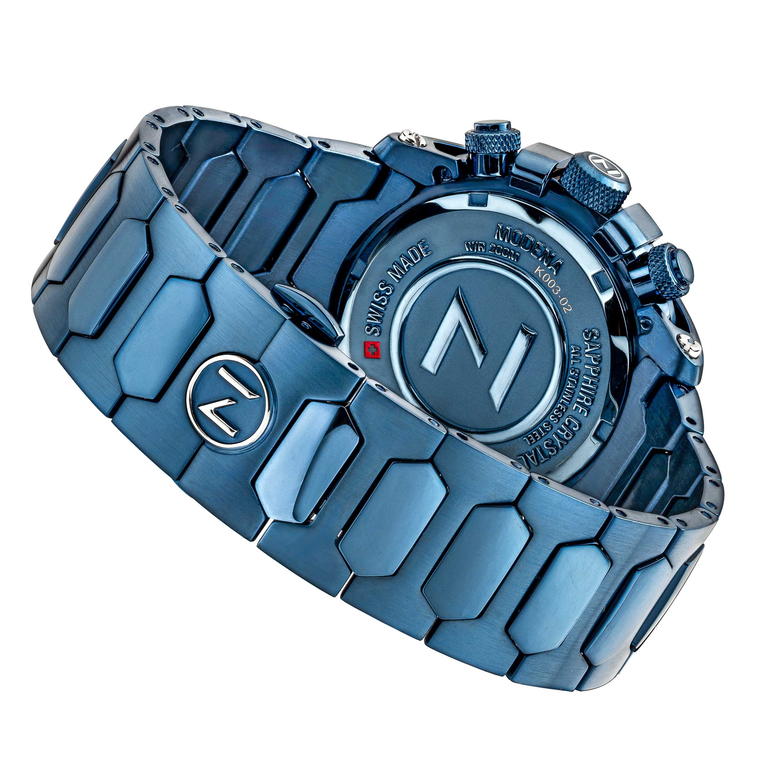 Nove Modena Chronograph Blue-TIME.SHOP