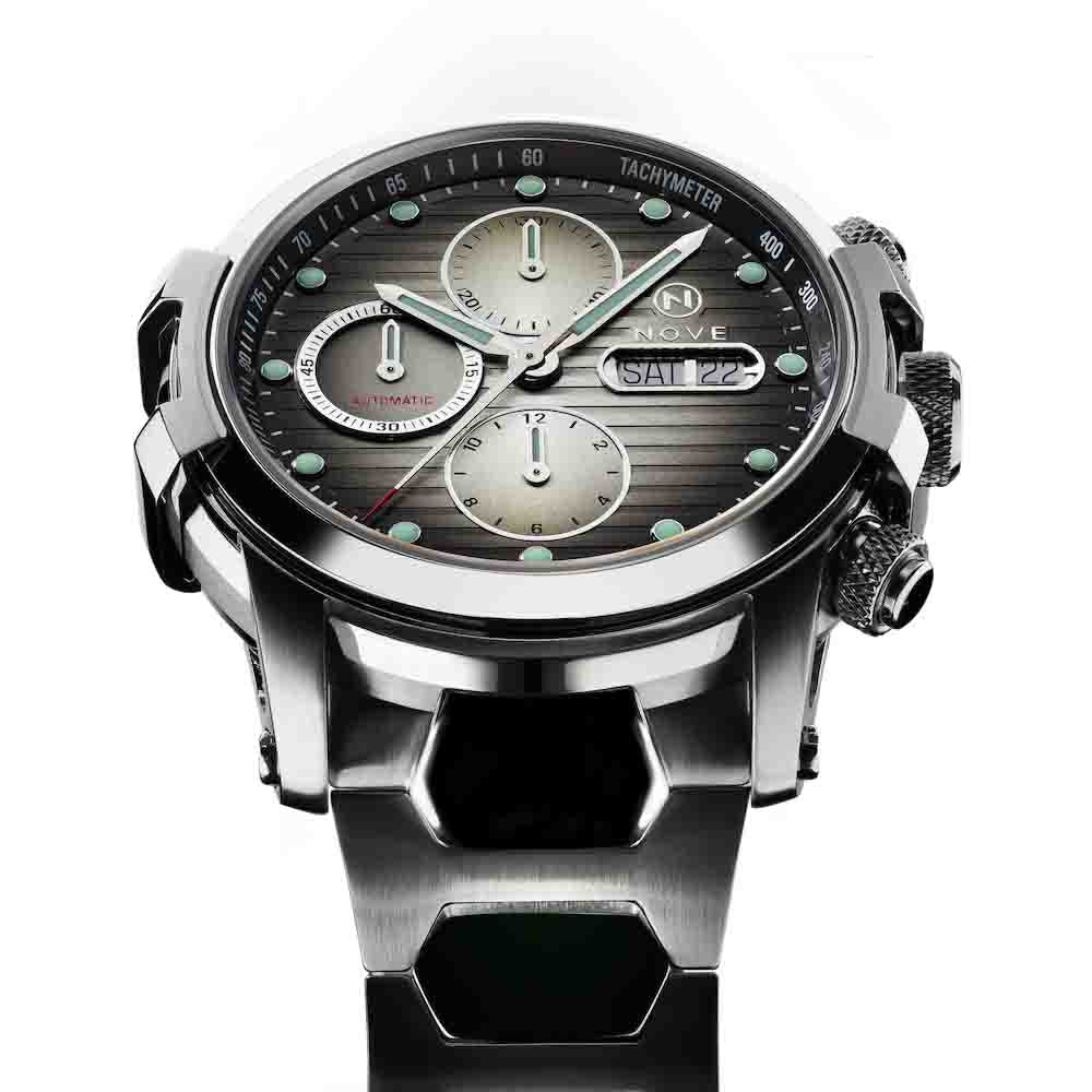 Nove Modena 500 Automatic Chrono Gray SS-TIME.SHOP