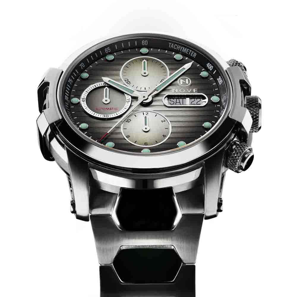 Nove Modena 500 Automatic Chrono Gray SS-TIME.SHOP