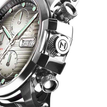 Nove Modena 500 Automatic Chrono Gray SS-TIME.SHOP