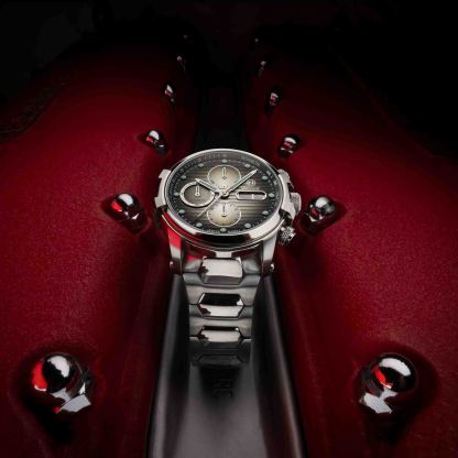 Nove Modena 500 Automatic Chrono Gray SS-TIME.SHOP