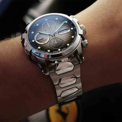 Nove Modena 500 Automatic Chrono Gray SS-TIME.SHOP