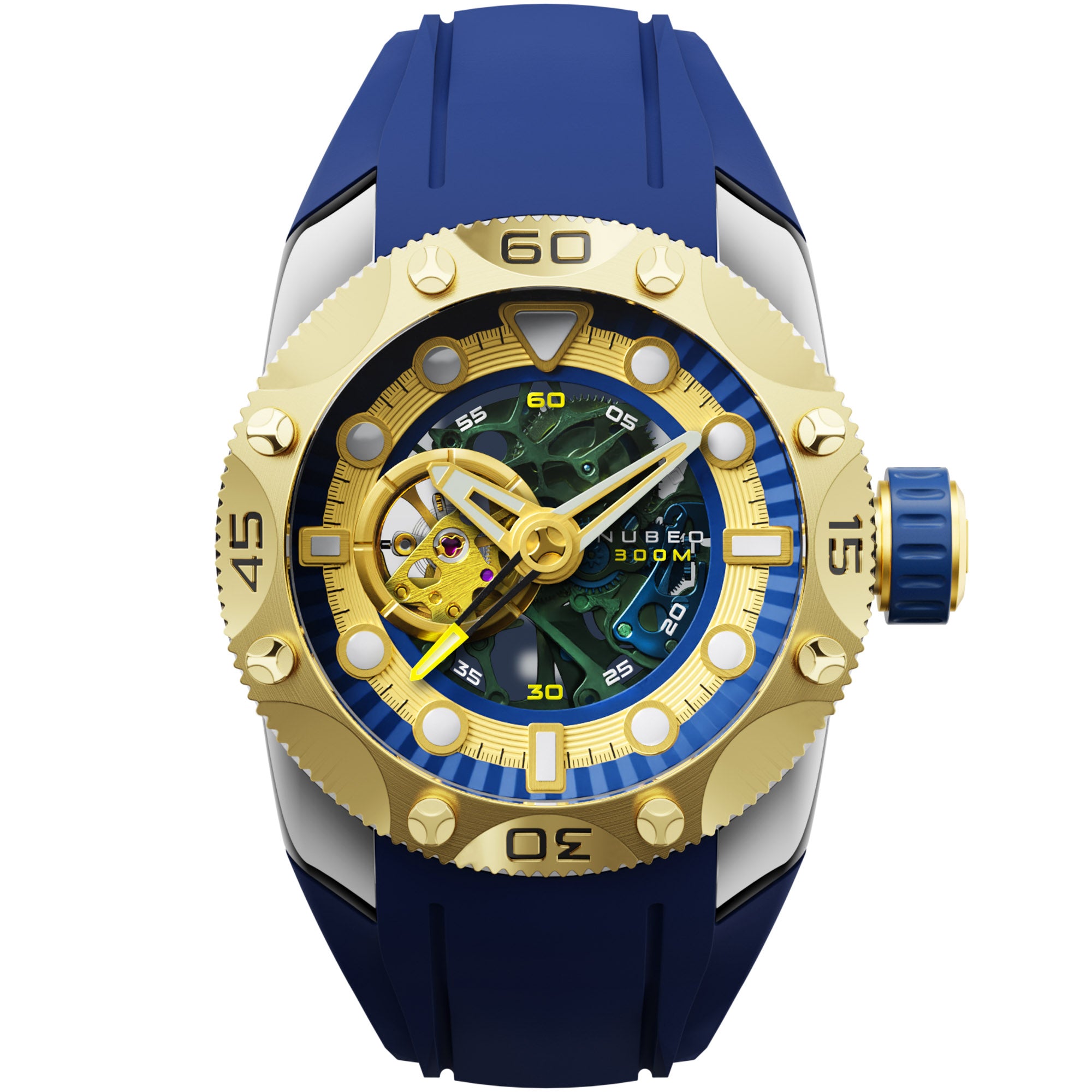 Nubeo Kuiper Automatic Blue Gold-TIME.SHOP