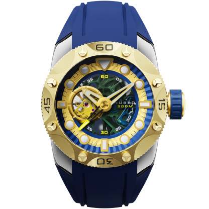 Nubeo Kuiper Automatic Blue Gold-TIME.SHOP