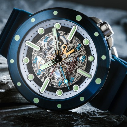 Nubeo Cassini Automatic Deep Blue Limited Edition-TIME.SHOP