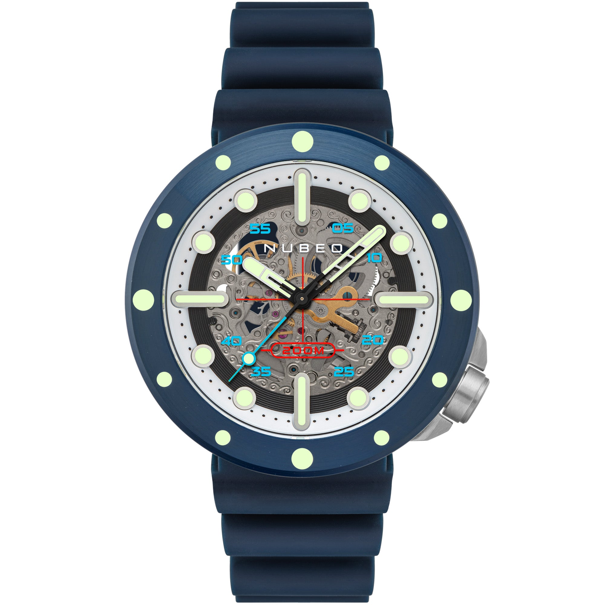 Nubeo Cassini Automatic Deep Blue Limited Edition-TIME.SHOP