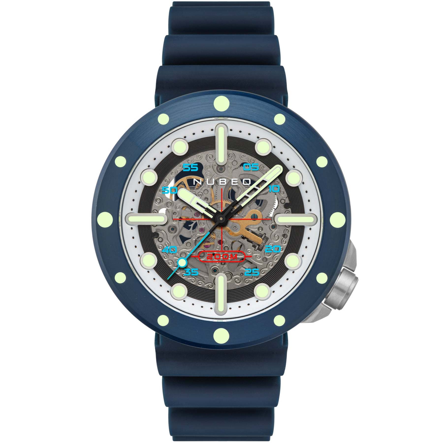 Nubeo Cassini Automatic Deep Blue Limited Edition-TIME.SHOP