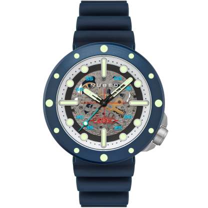 Nubeo Cassini Automatic Deep Blue Limited Edition-TIME.SHOP