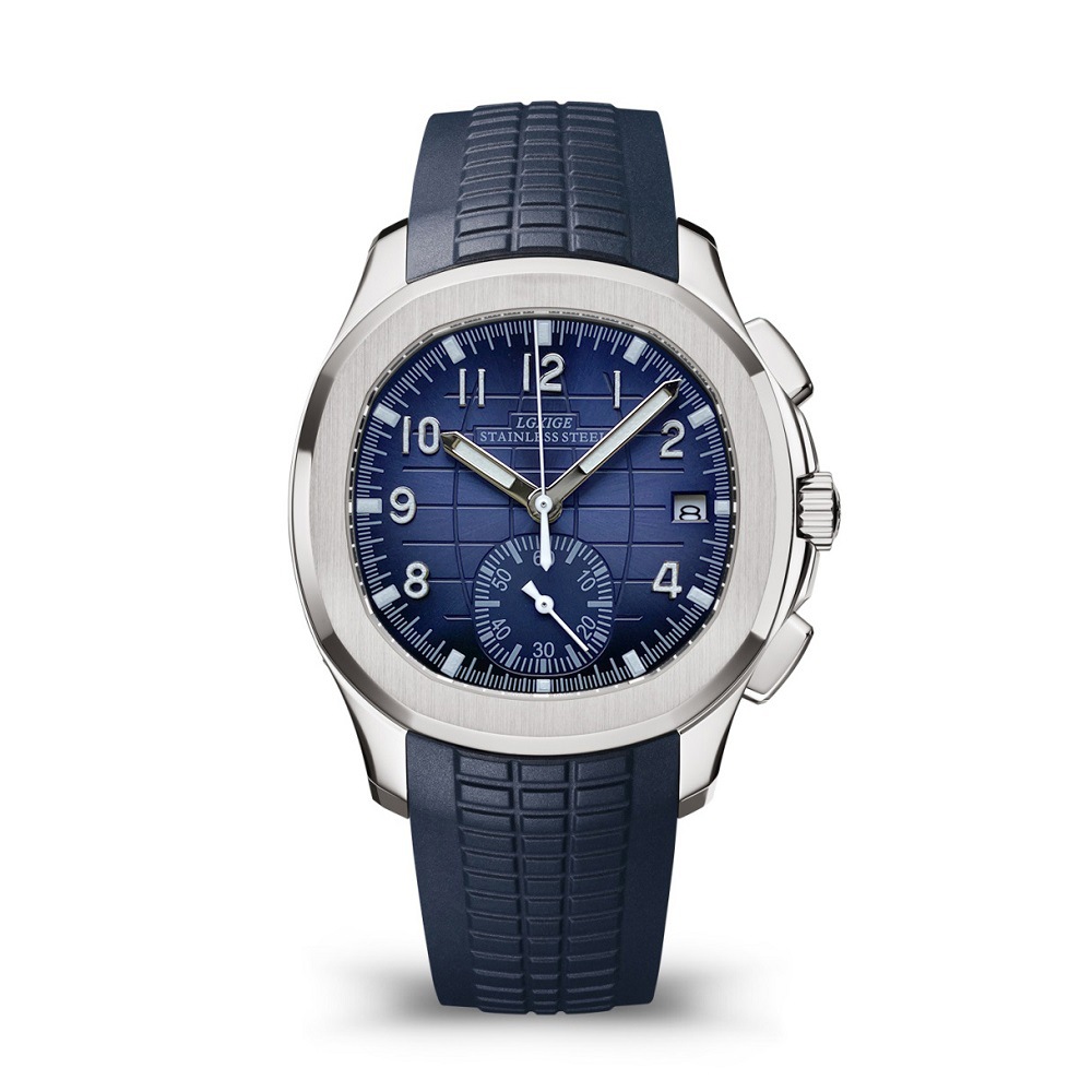 A generation of men's watches high-grade genuine luminous waterproof stainless steel watches men wholesale grenades men's watches quartz-TIME.SHOP
