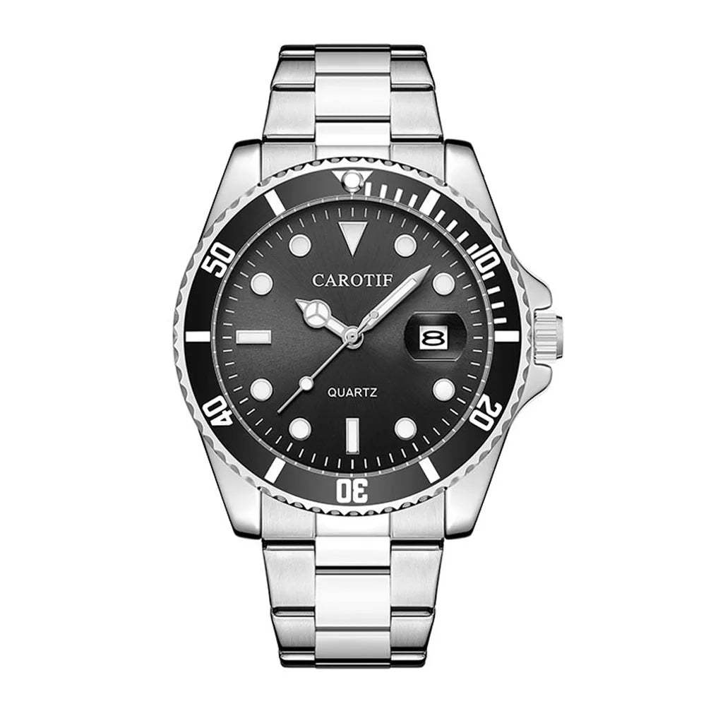 Fashionable and High Quality Luxury Men's Watch Date Waterproof Sports Glow Quartz Watch Men's Clock relogios masculino NEW