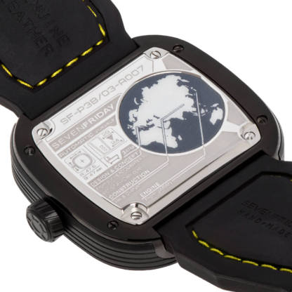 SEVENFRIDAY: P3B/03 RACING TEAM YELLOW HOT WATCH-TIME.SHOP