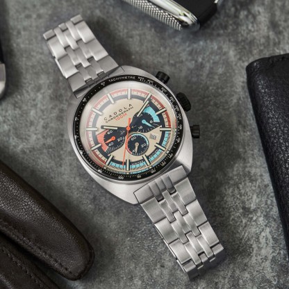Cadola 1977 Chronograph Classic Stone Limited Edition-TIME.SHOP