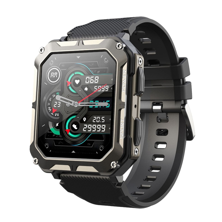 C20 Pro 1.83 Inch IP68 Waterproof Bluetooth Call Three-Proof Smart Sports Watch-TIME.SHOP