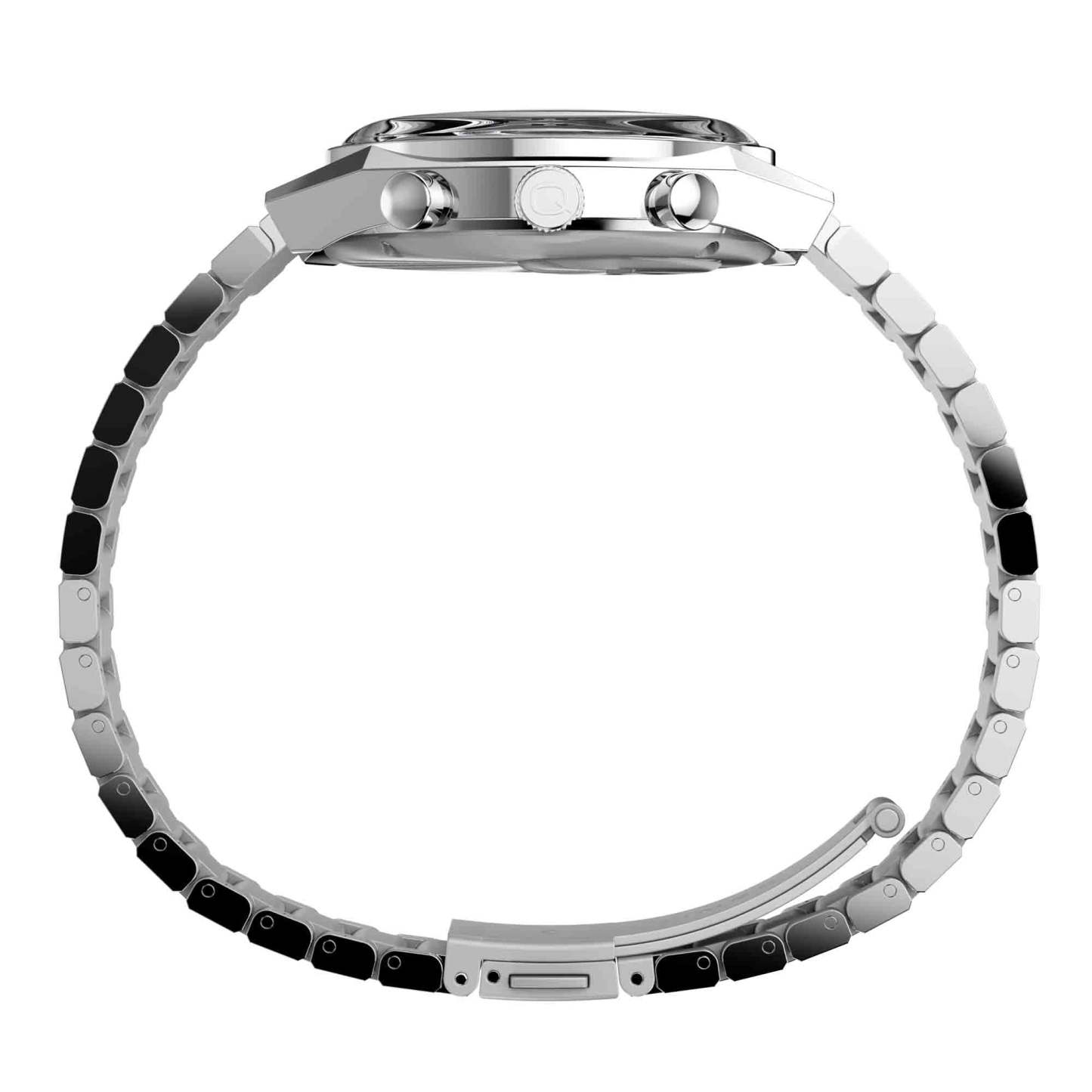 Timex Q Falcon Eye Chronograph 40mm Blue SS-TIME.SHOP