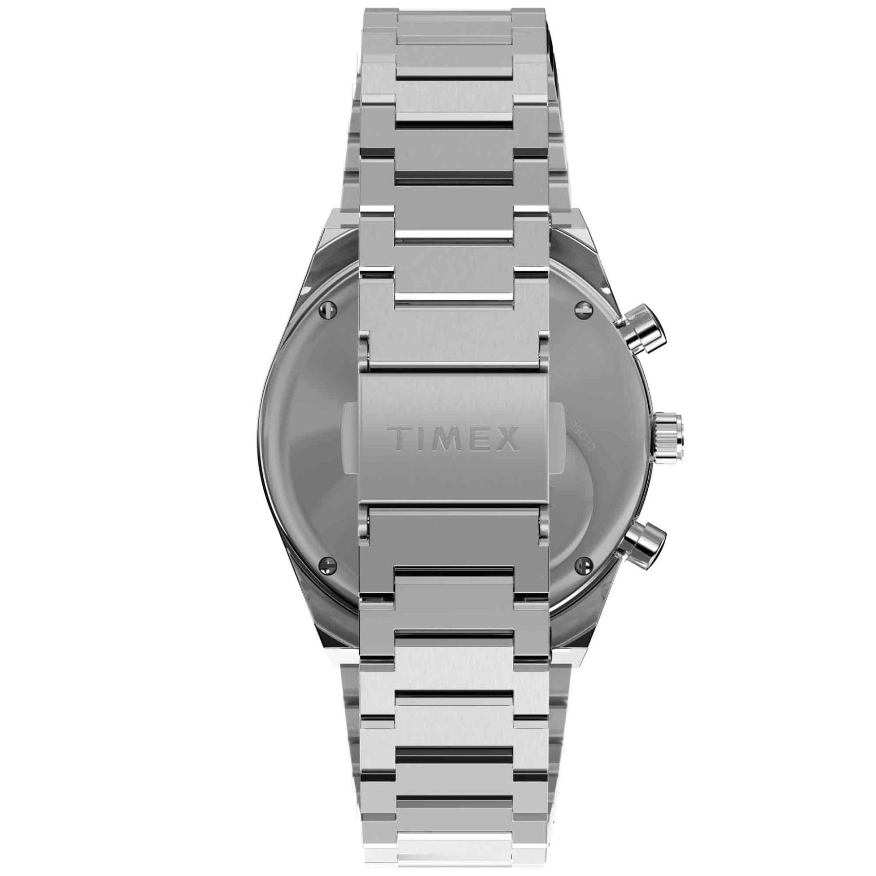 Timex Q Falcon Eye Chronograph 40mm Blue SS-TIME.SHOP