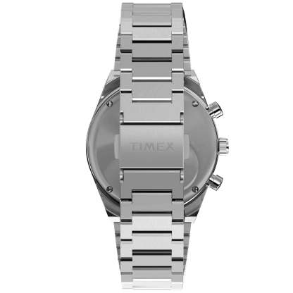 Timex Q Falcon Eye Chronograph 40mm Blue SS-TIME.SHOP