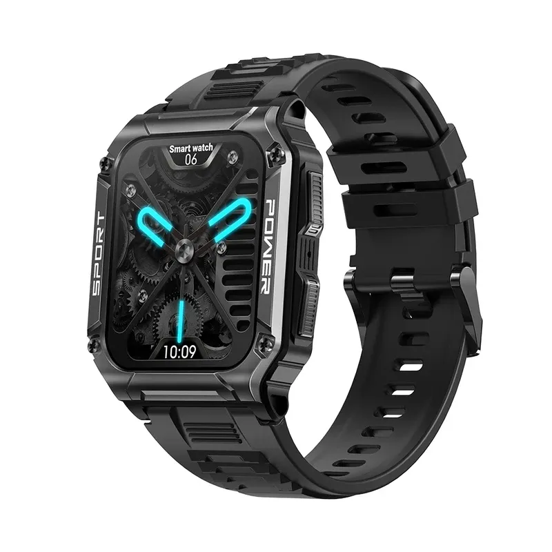 Hit 1.95 "new Bluetooth call smart watch men sport fitness tracker compass weather IP68 waterproof male smartwatch 400mAh-TIME.SHOP-watches shop
