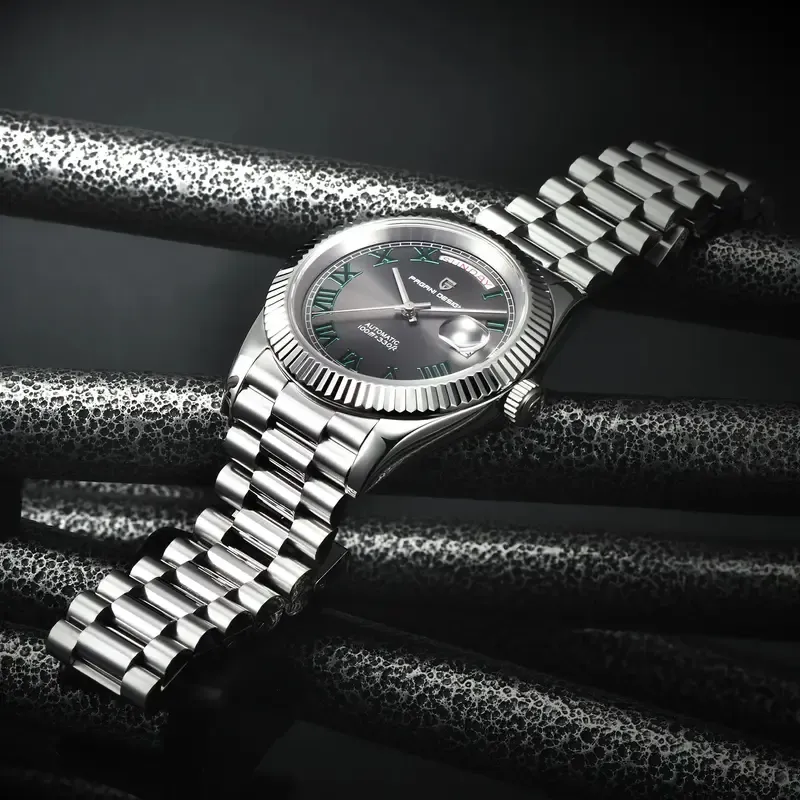 PAGANI DESIGN 2024 New DD40 NH36A Men's Watches Luxury Automatic Mechanical Watch For Men AR Sapphire Glass Date Wrist watch Men