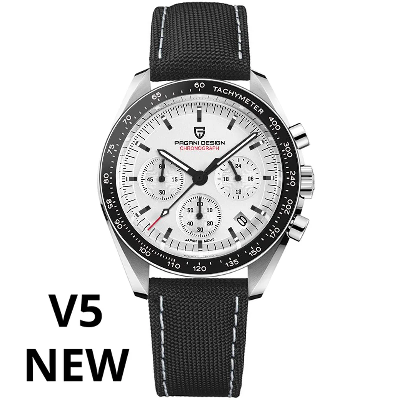 Pagani design 2024 new men's watches top luxury quartz watch for men Auto Date Speed chronograph ar Sapphire mirror wrist watch