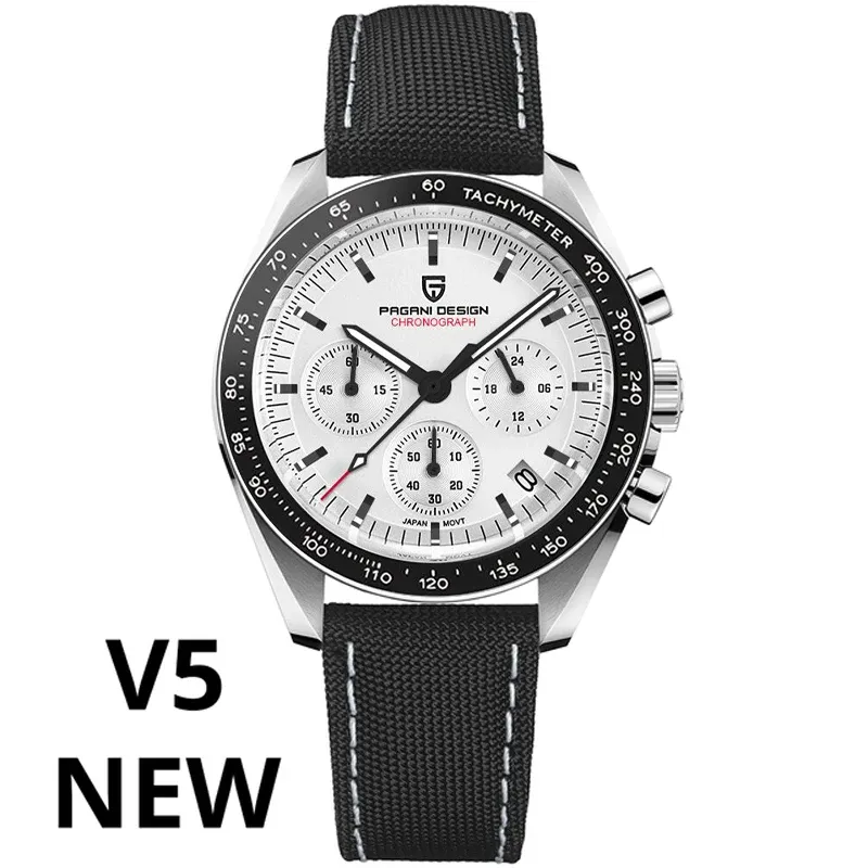 Pagani design 2024 new men's watches top luxury quartz watch for men Auto Date Speed chronograph ar Sapphire mirror wrist watch