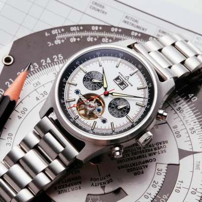 Archetype Blackhawk Automatic Calendar Panda-TIME.SHOP