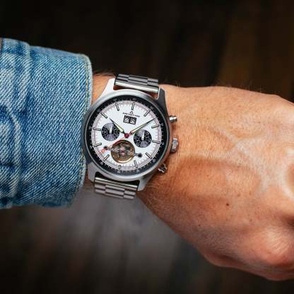 Archetype Blackhawk Automatic Calendar Panda-TIME.SHOP