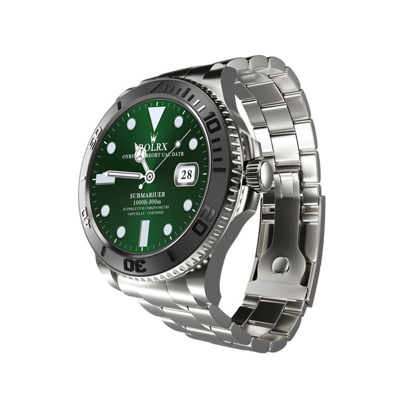 [Smart Watch] Js9 RLX Smart Watch Offline Payment NFC Wireless Charger Heart Rate Blood Pressure Blood Oxygen