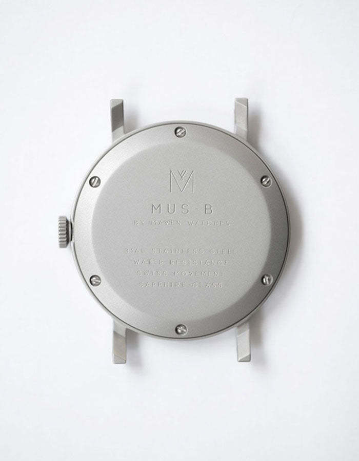 MAVEN WATCH: MUS-04 GRAY P 40MM-TIME.SHOP