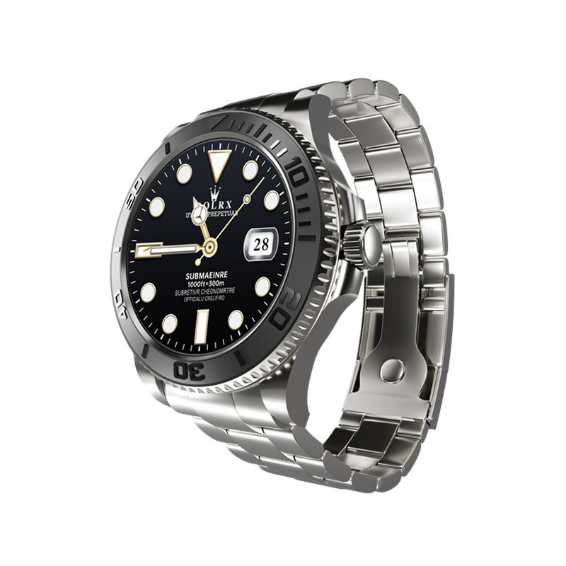 [Smart Watch] Js9 RLX Smart Watch Offline Payment NFC Wireless Charger Heart Rate Blood Pressure Blood Oxygen