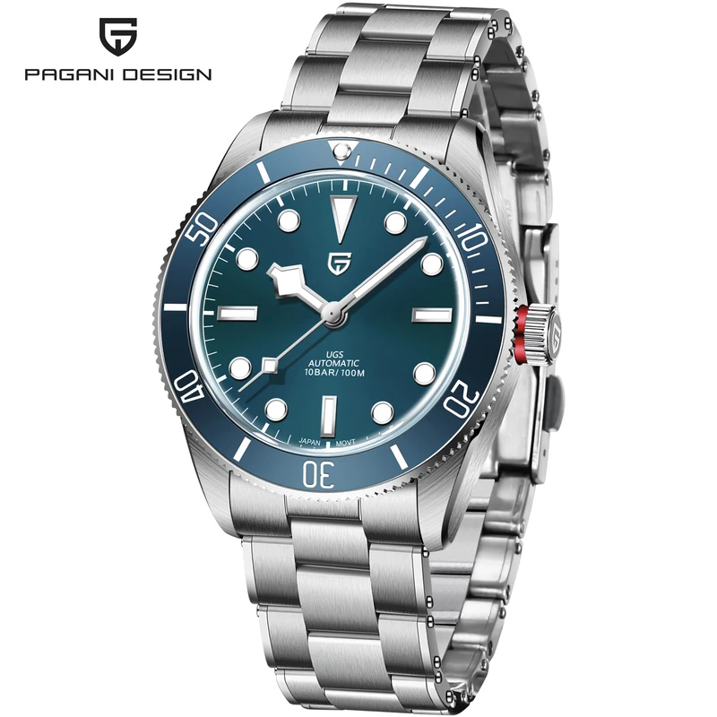PAGANI DESIGN Automatic Watch For Men BB58 NH35 Men Mechanical Watches Luxury Stainless Steel waterproof 10Bar Reloj Hombres new