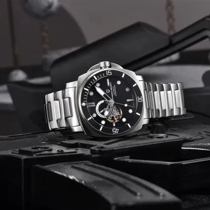 Pd1736 Pagani design 2024 men automatic mechanical watch casual fashion Sapphire stainless steel diving TMI nh39 Reloj Hombre