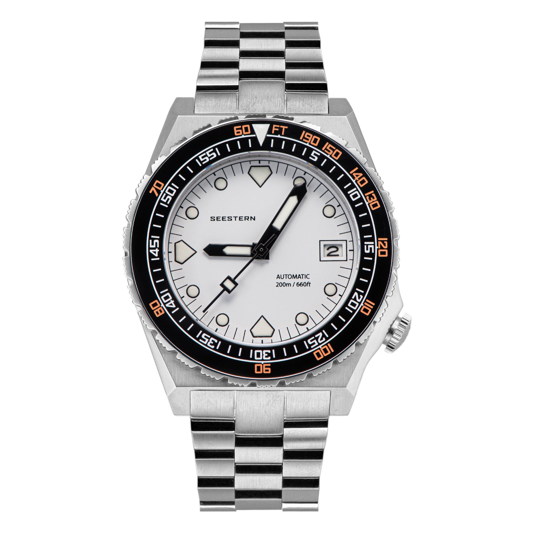 Seestern Vintage 407 600T White Dial Ceramic Beze-TIME.SHOP