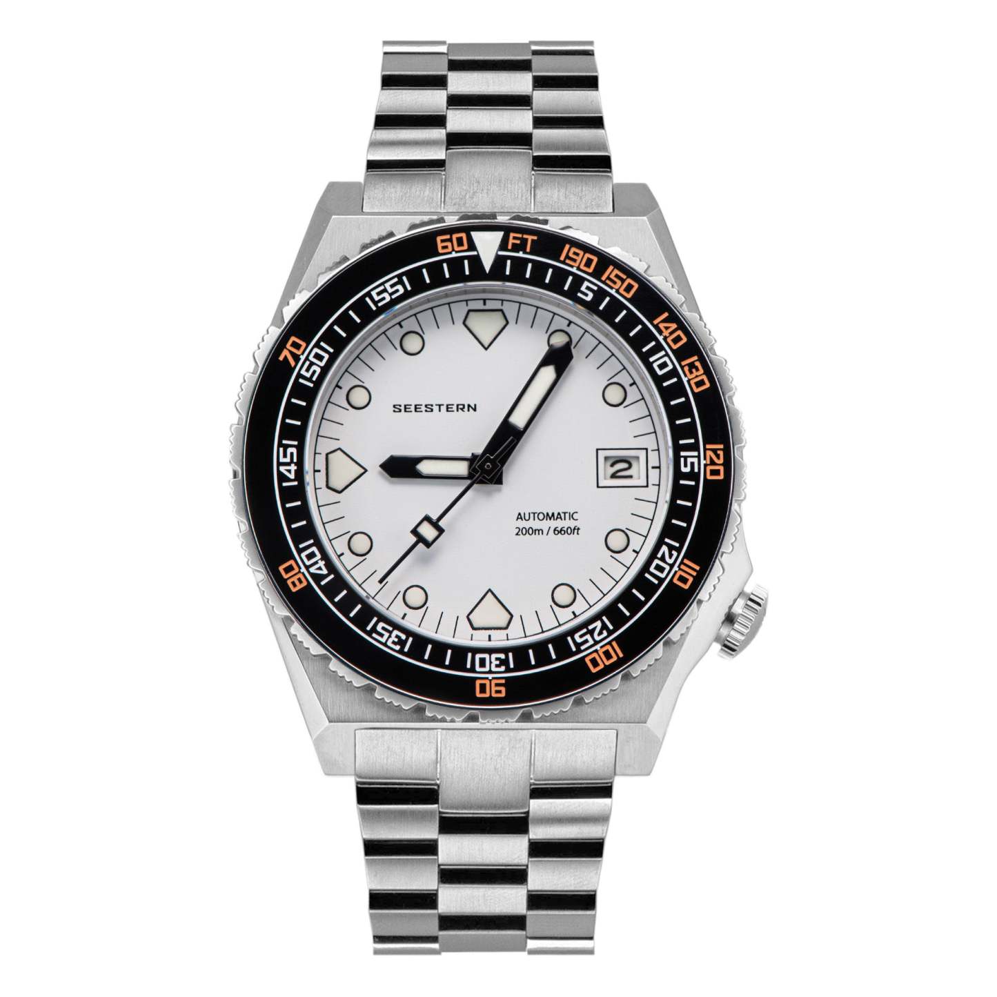 Seestern Vintage 407 600T White Dial Ceramic Beze-TIME.SHOP