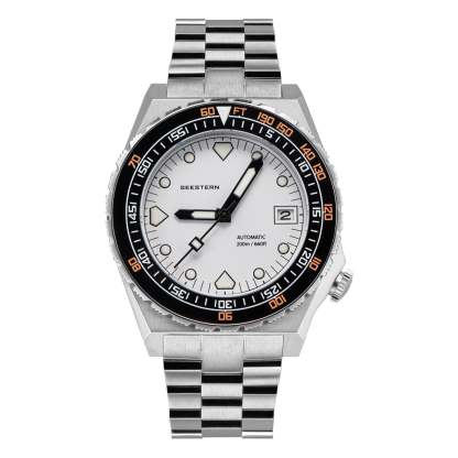 Seestern Vintage 407 600T White Dial Ceramic Beze-TIME.SHOP