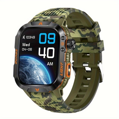 2024 New Smart Watch (Answer/Call) Outdoor Sports Watch Led Altimeter Barometer 100 Sport Mode 600mah Battery Multimedia Message Check Weather Pedometer Fitness Tracker for Android iPhone Gift