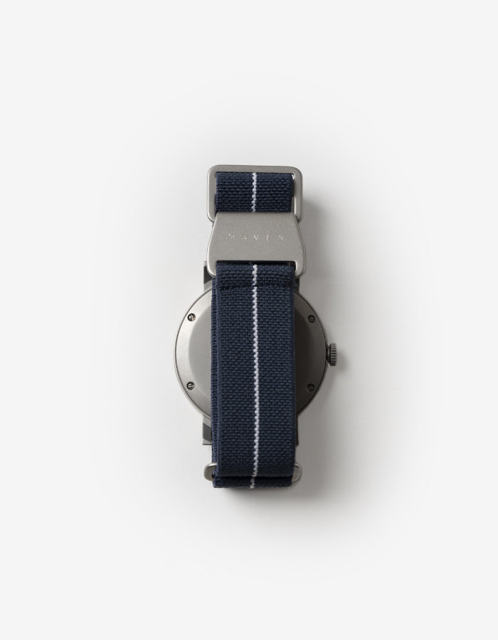 MAVEN WATCH: MUS-02 NAVY P 40MM-TIME.SHOP
