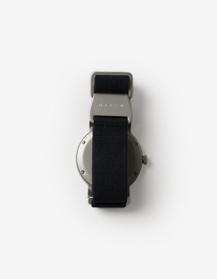 MAVEN WATCH: MUS-03 BLACK P 40MM-TIME.SHOP