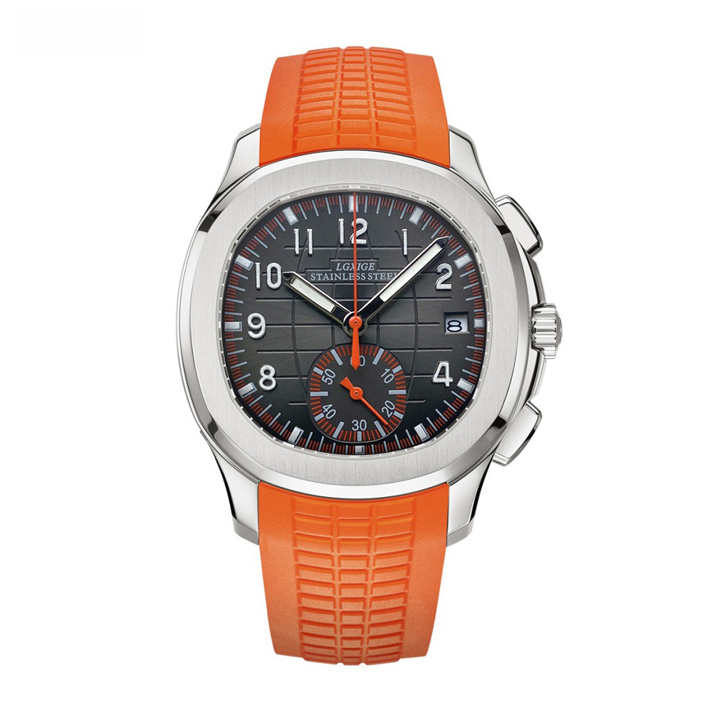 A generation of men's watches high-grade genuine luminous waterproof stainless steel watches men wholesale grenades men's watches quartz-TIME.SHOP