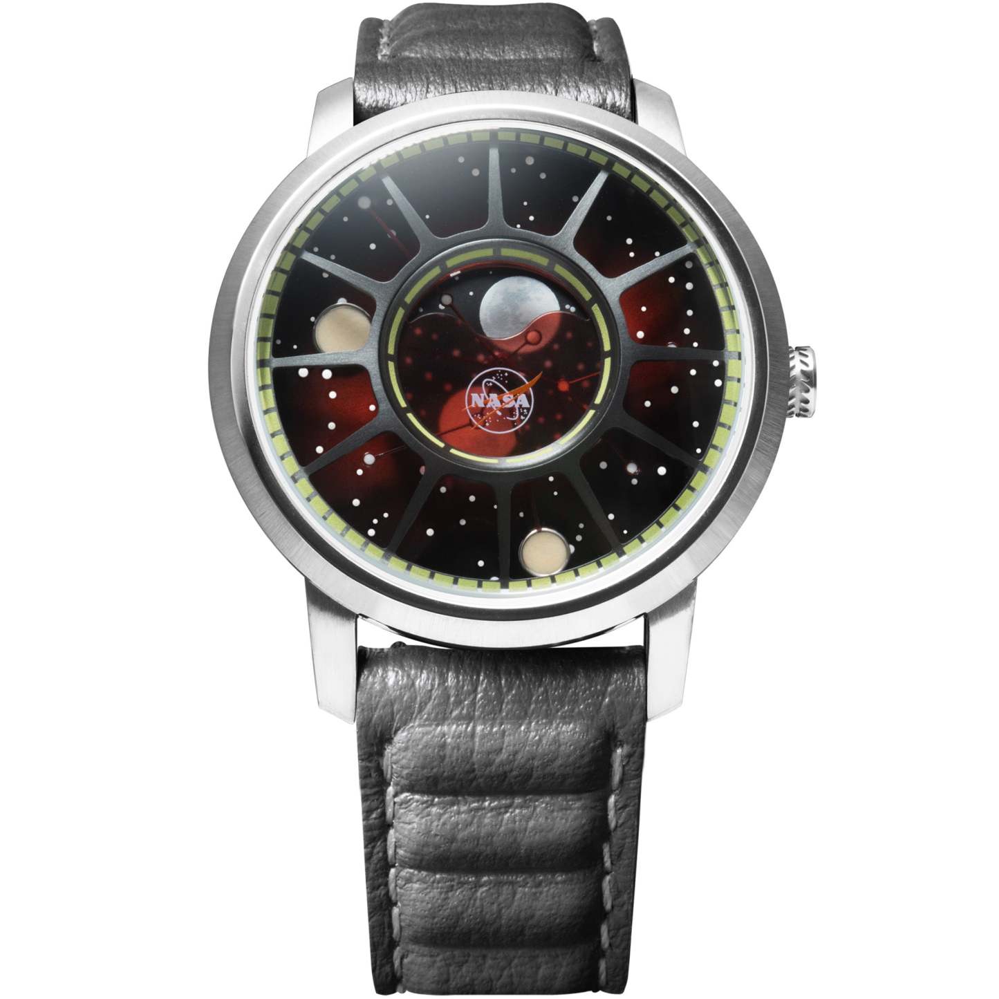 Xeric NASA Apollo 15 American Moonphase Red Dwarf-TIME.SHOP
