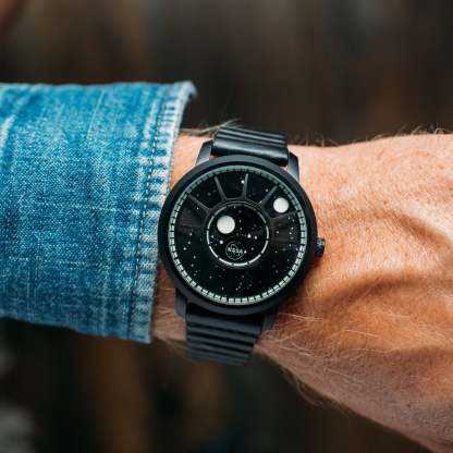 Xeric NASA Apollo 15 American Automatic Black Hole-TIME.SHOP