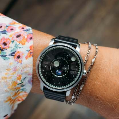 Xeric NASA Apollo 15 American Automatic Black Hole-TIME.SHOP